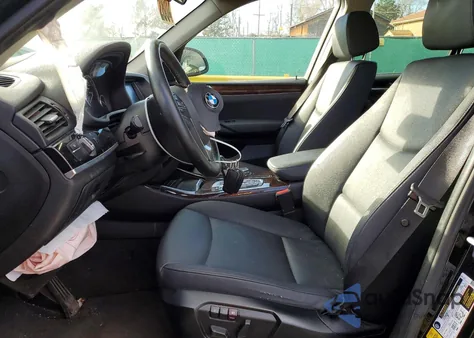 2016 BMW X3 xDrive28I from USA, damaged, VIN 5UXWX9C54G0D86340